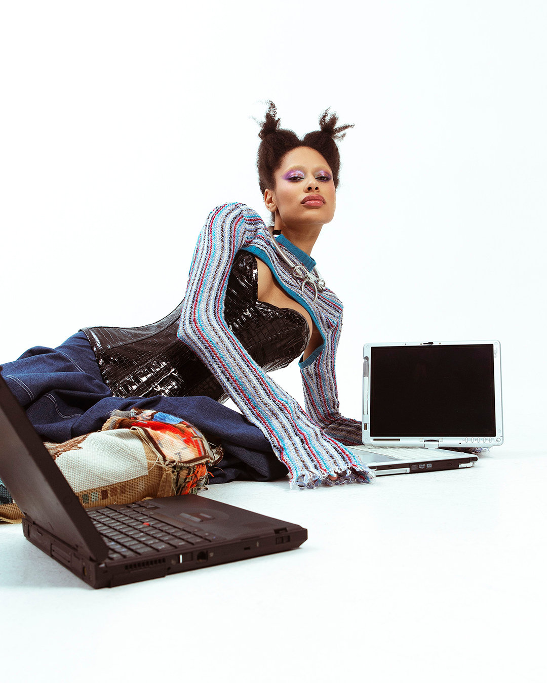Cyber Ivy, Pap Magazine Model poses for Pap Magazine