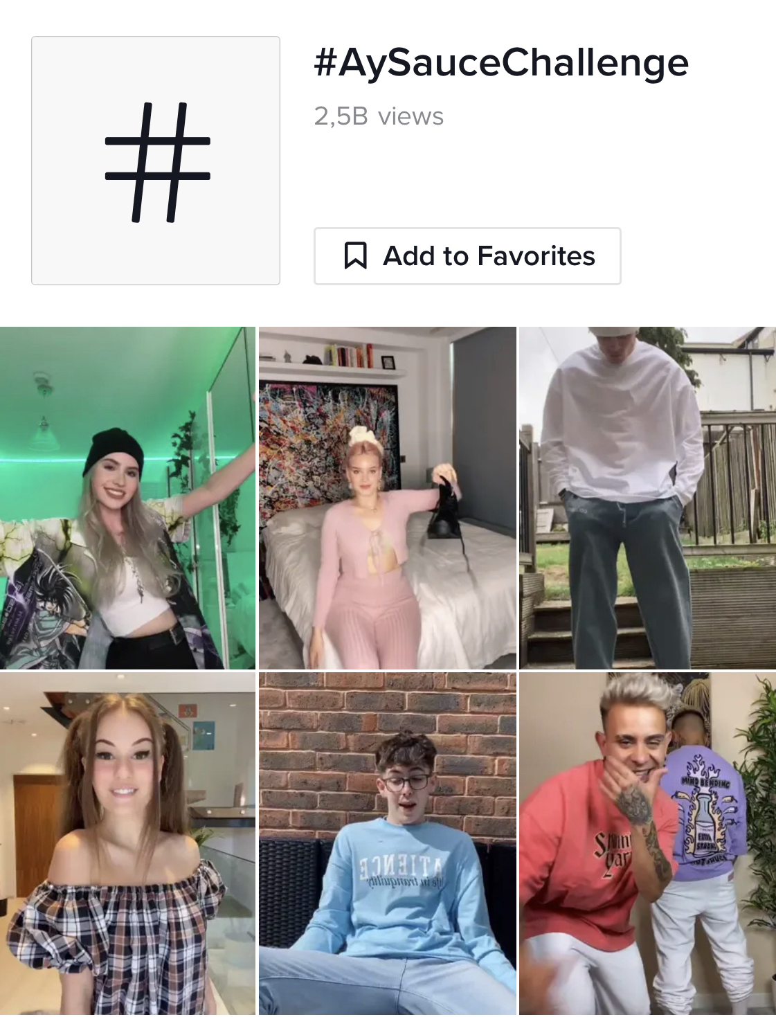 AySauceChallenge on TikTok AySauceChallenge on TikTok