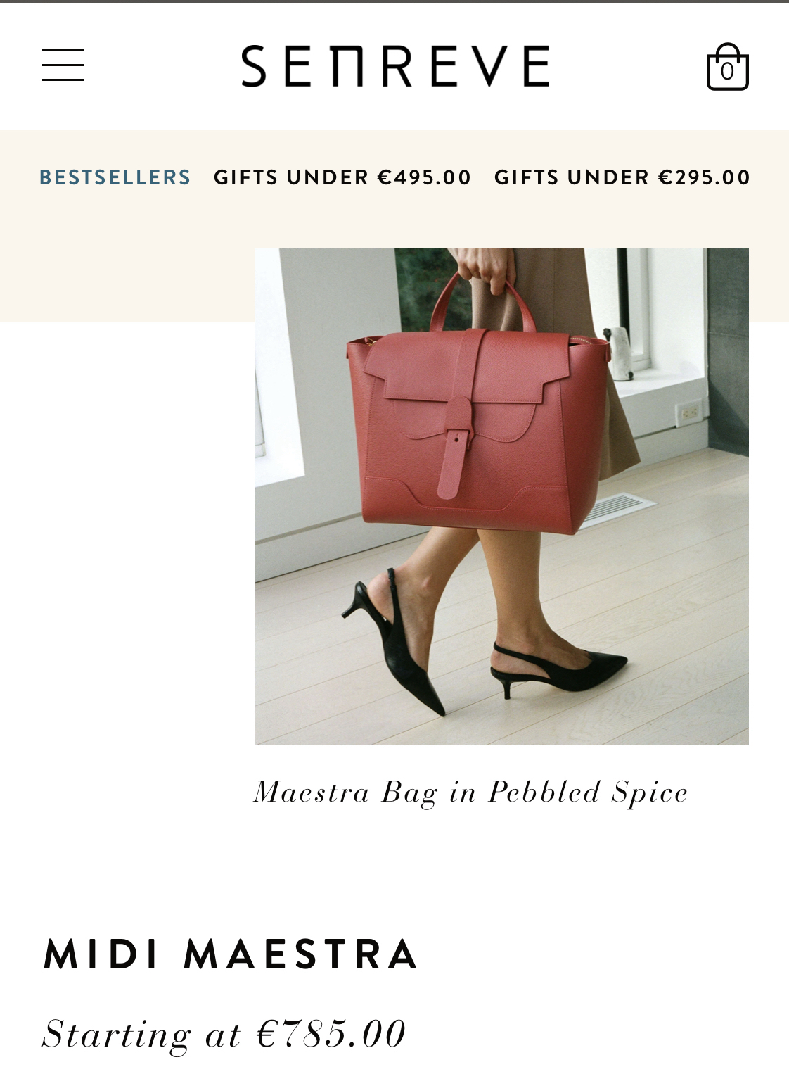 Senreve Senreve bags on e-commerce site