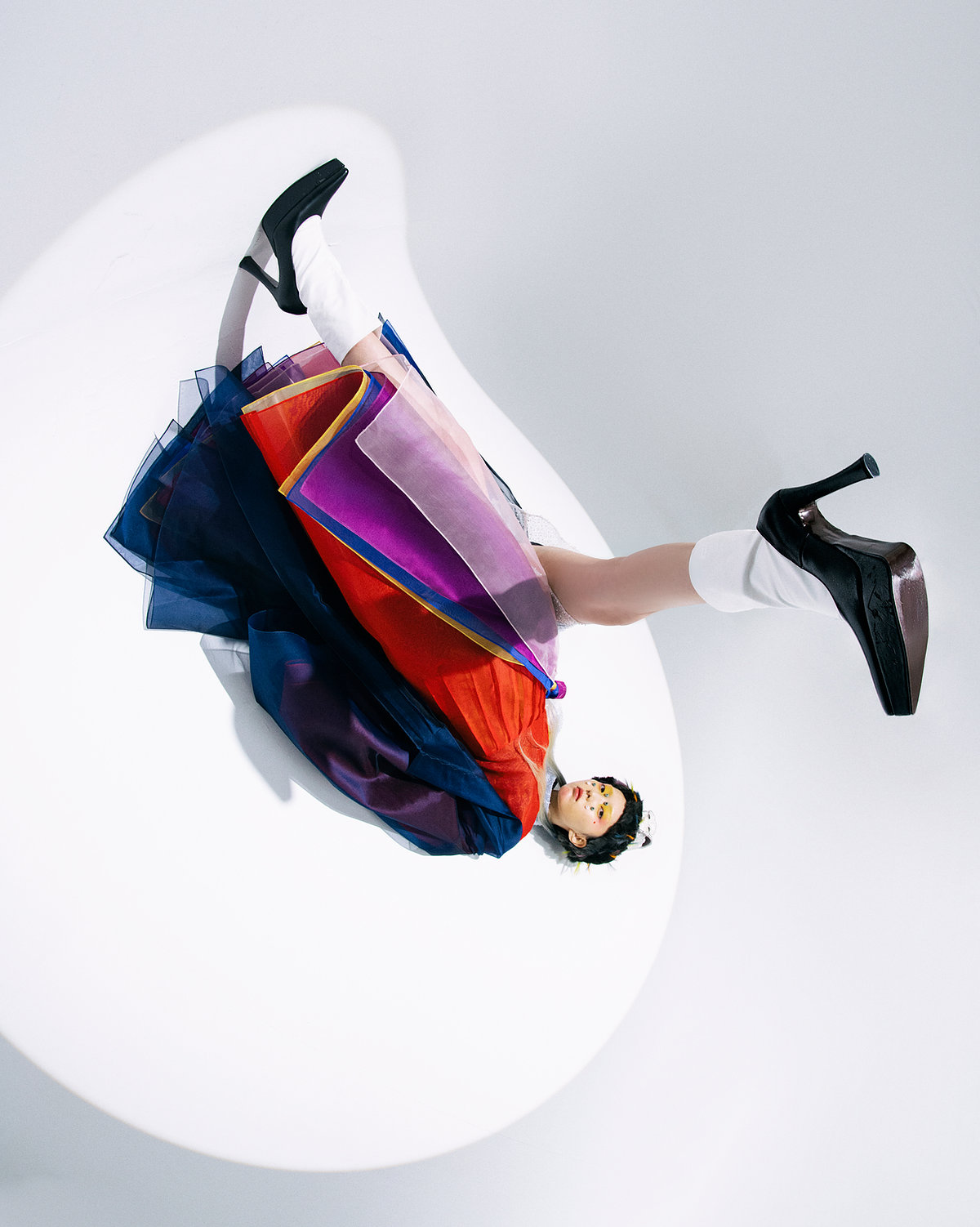 Unpredictable Harmony, Pap Magazine Model poses for Pap Magazine