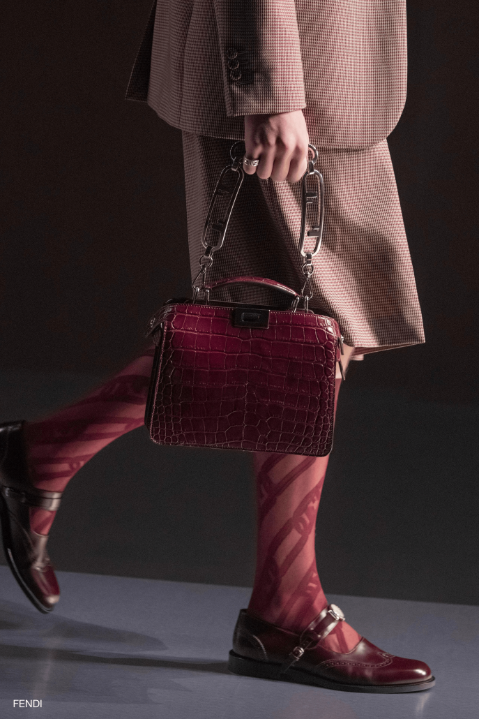 Mary Janes at Fendi FW22 catwalk
