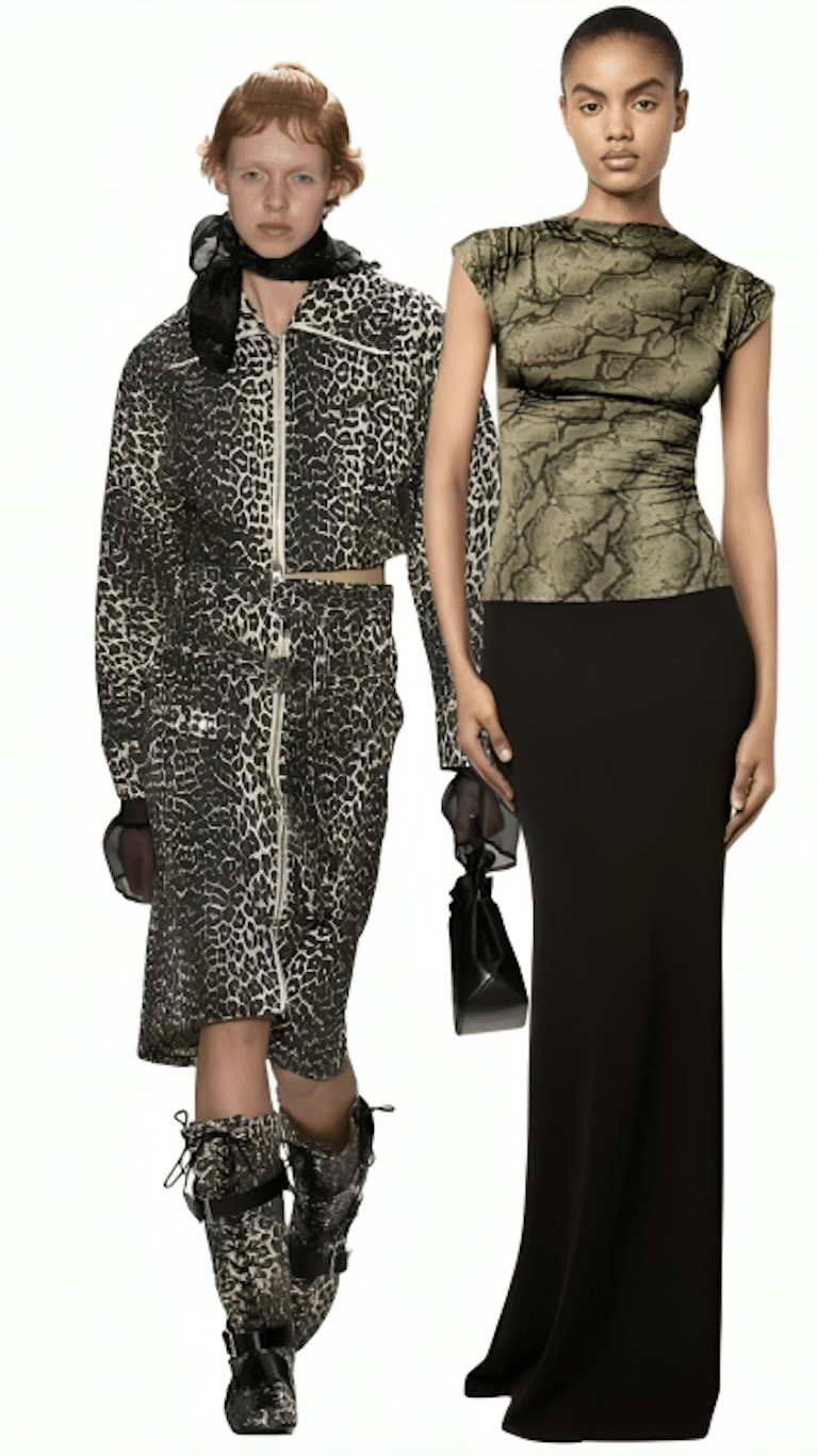 1. Ganni / 2. Marcia